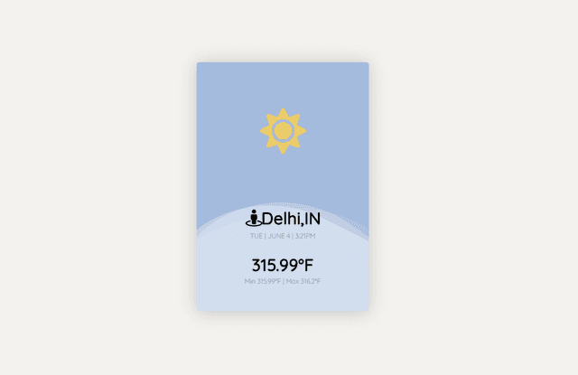 Weather App